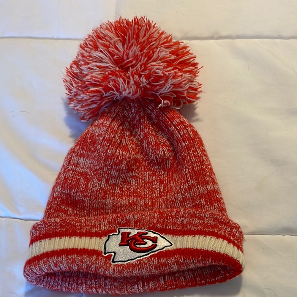 Kansas City Chiefs Red Knit Beanie